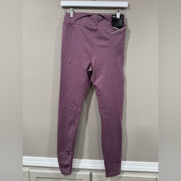 NWT UNDER ARMOUR COMPREHENSION HIGH RISE FULL LENGTH QUALIFIER COLD TIGHTS - Picture 5 of 8